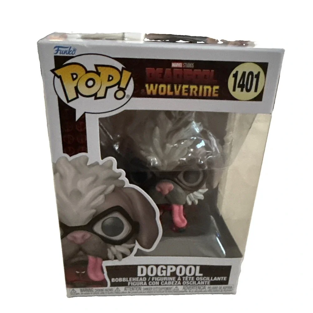 Funko Pop! Deadpool and Wolverine Dogpool #1401.
